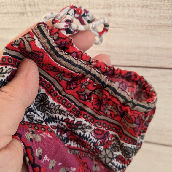 Lucky Brand top size medium, pink floral - Picture 12 of 12